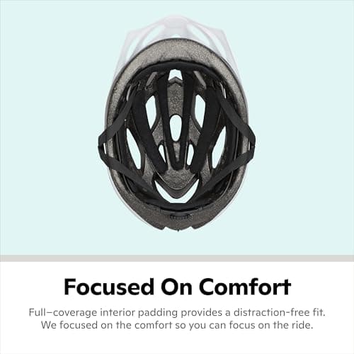 Schwinn Thrasher Helmet for Adults, Size 58-62 cm for Riders Ages 14+, Microshell, Adjustable Dial & Straps, Interior Padding, Air Vents, Lighted or Unlit, Visor, Adult Bike Helmet