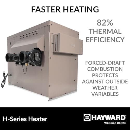 Hayward W3H135FDP H-Series Pool Heater, Beige