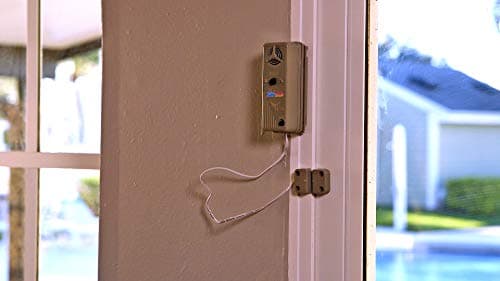 Yardgard Door and Window Pool Alarm, Child Safety UL 2017 Compliant Alarm for Pool Gates and Sliding Doors, Weatherproof, Wireless, Work as a UL Compliant Siren, ETL Certified, Easy to Install, White