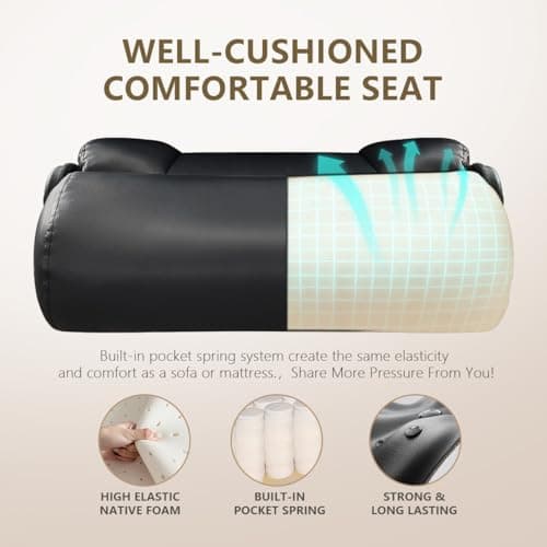 BOSMILLER Drafting Chair,Tall Office Chair for Standing Desk with Adjustable Height,Counter Computer Chairs with Footrest for Home,Drawing or Counter Height Use