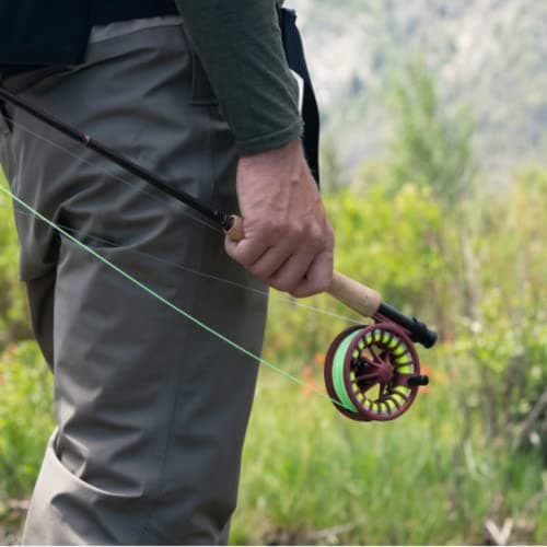 Redington Run Fly Fishing Reel – Lightweight All-Water Reel with Carbon Fiber Drag, Large Arbor, Die-Cast Frame & Ergonomic Handle – 3/4, 5/6 & 7/8 Weights for Trout, Redfish, Bass & More
