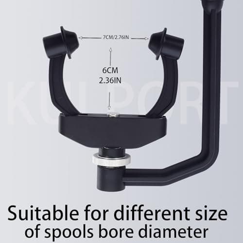 Kulport Fishing Line Spooler, Adjustable line Winder,No Line Twist, Portable for Casting & Spinning and Trolling Reel