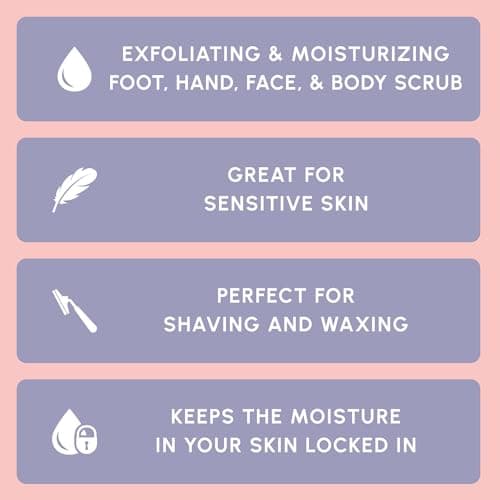 Moisturizing & Exfoliating Face, Foot & Hand Scrub, Natural Softening Formula for Smoother, Softer & More Even Complexion Brooklyn Botany Arabica Coffee Body Scrub - 10 oz B07GQ4W15V