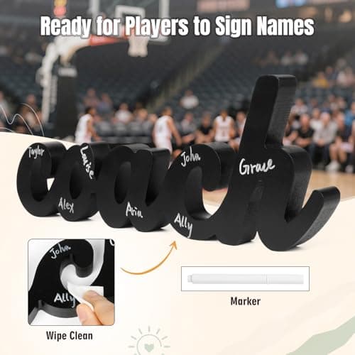 Basketball Coach Gifts - 5PCS Cheer Coach Thank You Appreciation Gifts for Men Women Basketball Coaches Retirement Birthday Gifts