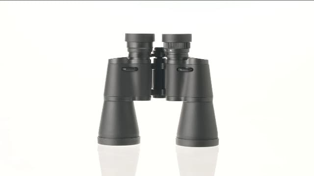 Bushnell Falcon 10x50 Wide-Angle Binoculars - Porro Prism, InstaFocus, BK7, Fold-Down Eyecups, Non-Slip Grip