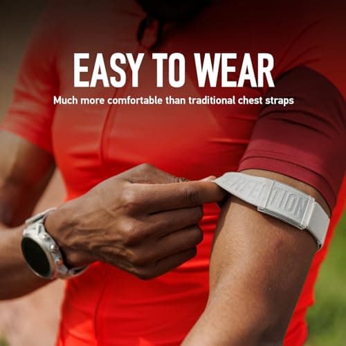 COROS Heart Rate Monitor, Comfort, Easy to wear, Auto-wear Detection, Advanced Sensor, Precise Data, Bluetooth, 38 Hours Battery Life, Connects up to 3 Devices at Once