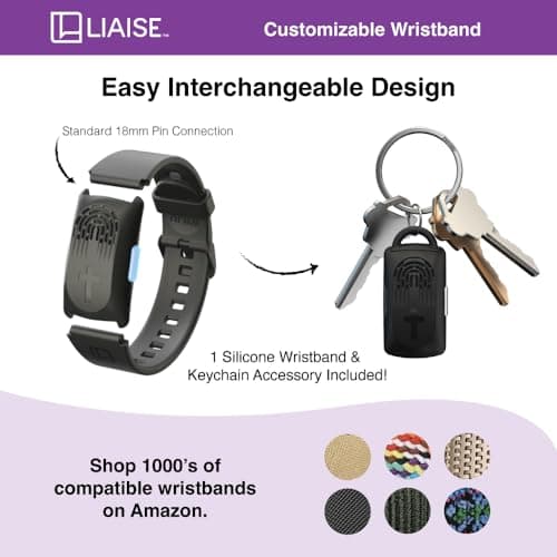 LIAISE Wearable Audio Wrist Band, WWJD Bracelet and Audio Bible, 300+ Verses from NIV, Jesus Bracelet Speaker, Christian Wristband, Christian Gifts for Men, Christian Gifts for Woman (White)