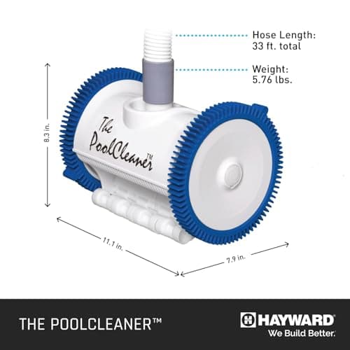 Hayward W3PVS20JST Poolvergnuegen Suction Pool Cleaner for In-Ground Pools up to 16 x 32 ft. (Automatic Pool Vaccum)