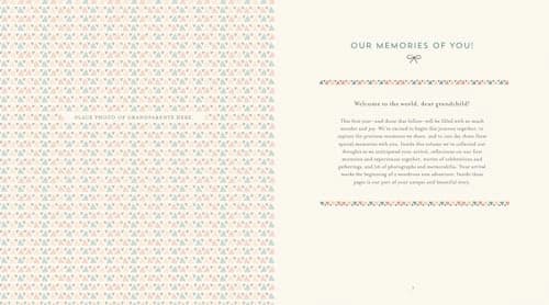 A Grandparent's Keepsake Album: Special Memories of My Grandchild’s First Years