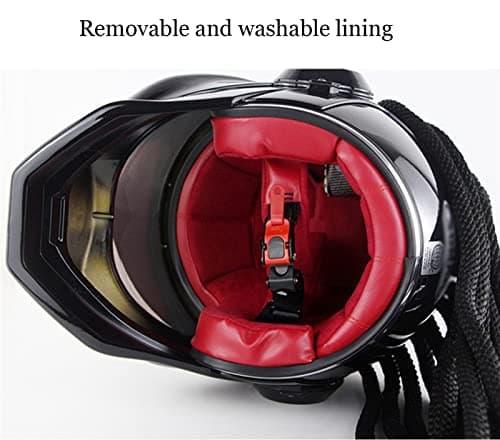 Motorcycle Full Face Helmet Front Flip Visor Helmet with Braids and Warning Lights for Men Women Offroad Cruiser Chopper DOT/ECE Approved Personalized Motorcycle Helmet