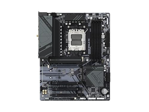 GIGABYTE B650 Eagle AX AM5 LGA 1718 AMD B650 ATX Motherboard, DDR5, Triple M.2 (1x PCIe 5.0 M.2 + 2X PCIe 4.0 M.2), USB 3.2 Gen2x2 Type-C, AMD Wi-Fi 6E, Realtek GbE LAN