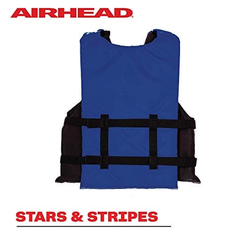 Sportstuff Stars & Stripes Life Jacket for Adults & Kids - USCG Approved Life Vest for Men, Women, Youth & Child, Open-Side Watersports Vest for Boating, Tubing & Swimming