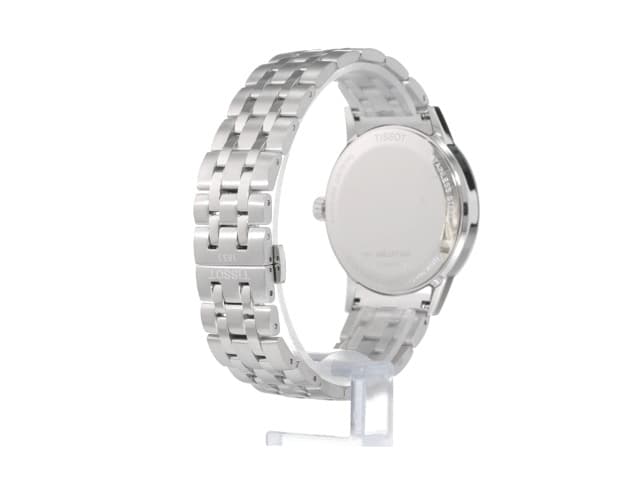 Tissot Mens Tissot Classic Dream 316L Stainless Steel case Quartz Watch, Grey, Stainless Steel, 22 (T1294101103100)