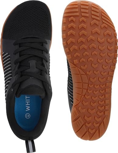 WHITIN Men's Barefoot Trail-Running Shoes | Wide Toe-Box | Zero-Drop Sole | Optimal Traction