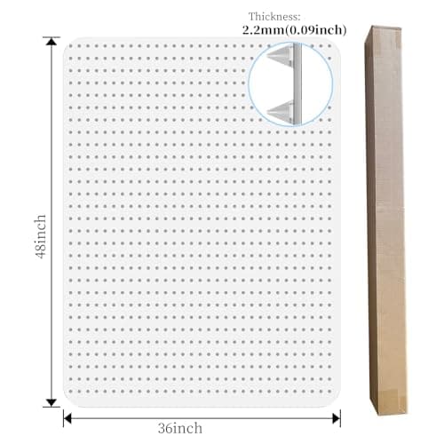 Tonaus Office Chair Mat for Carpet, 48"×36" Carpet Chair Mat for Low Pile Carpets, 2.2mm Transparent