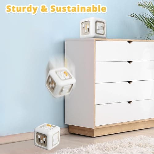 Learning Fine Motor Skills, Toys for 1 Year Old Boy, 6 9 12 Months Baby Shower Gifts SOCBTNSO Montessori Busy Cube Travel Toy, Stocking Stuffers for Toddlers B0CFZTK174