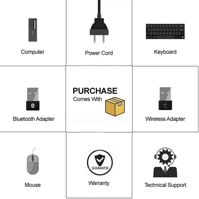 Dell OptiPlex 3040 Mini Tower Desktop Computer PC, Quad-Core i5-6500 up to 3.6 GHz, 8GB RAM, 256GB SSD, Keyboard and Mouse, WiFi, BT, Windows 11 Pro (Renewed)