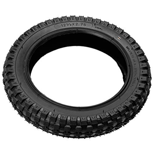 HIAORS 12.5x2.75 (12-1/2x2.75) Tire & Inner Tube Set for Razor MX350 MX400 Dirt Rocket, X-Treme X-560 EZIP 750 500 Mini Pocket Bikes Gas Scooters Electric Dirt Bike