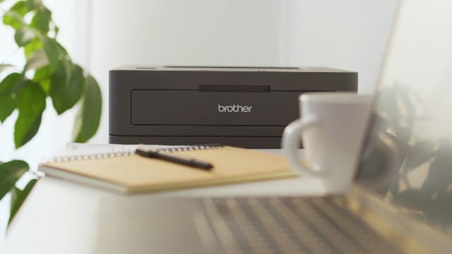 Brother HL-L2405W Wireless Compact Monochrome Laser Printer with Mobile Printing, Black & White Output | Includes Refresh Subscription Trial(1), Works with Alexa