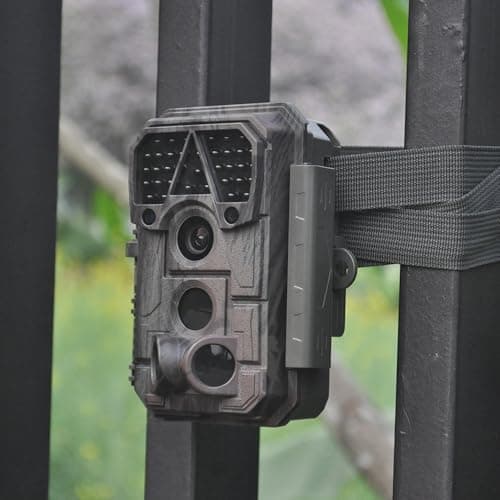 P70 (Non-Cellular,Non-WiFi) Trail Camera, 64MP 1296p, Game Cameras with No-Glow IR Night Vision, Motion Activated, Waterproof for Wildlife Deer Cams, Hunting