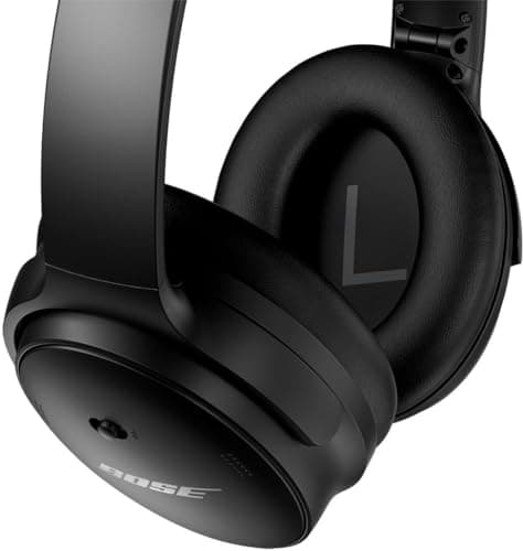 Bose QuietComfort 45 Bluetooth Wireless Noise Cancelling Headphones - Triple Black (Renewed)