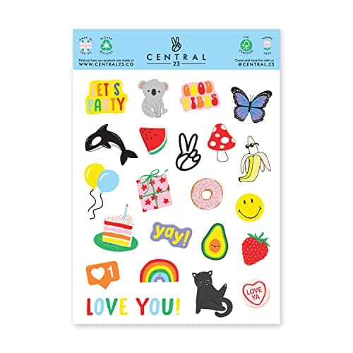 CENTRAL 23 Boyfriend Birthday Card - Girlfriend Anniversary Card - Ducks In Love - Wedding Anniversary Card For Husband Wife - Valentines Cards For Her - I Miss You Card - Comes With Fun Stickers