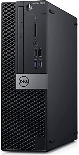Dell Windows 11 Desktop Computer OptiPlex 5060 | Intel Core i5-8500 Six Core (4.3GHz Turbo) | 16GB DDR4 RAM | 500GB SSD Solid State + 1TB HDD | WiFi + Bluetooth | Home or Office PC (Renewed)