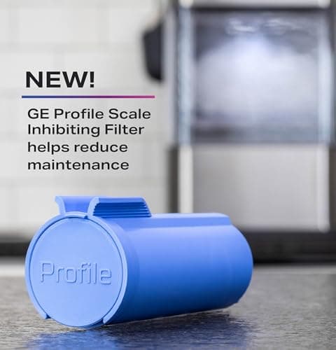 GE Profile Scale Inhibiting Filter, Replacement Water Filter for Opal Nugget Ice Maker, Cleans and Filters Water for Fresh Ice, Replace Every 3 Months for Best Results, Easy Install, 1 Pack
