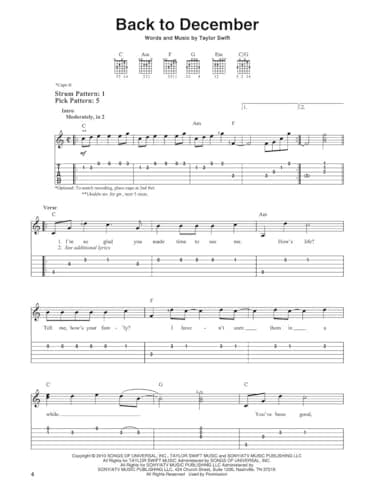 Taylor Swift - Easy Guitar Anthology, 2nd Edition | 23 Songs for Beginners with Chords and Tabs | Pop and Country Guitar Songbook for Acoustic and ... and Fans (Easy Guitar With Notes & Tab)