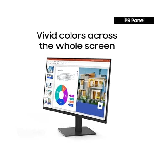 Samsung 27" S3 (S32GF) FHD High Resolution 120Hz Monitor with IPS Panel, Flicker Free, Eye Saver Mode, LS27F320GANXZA, 2025