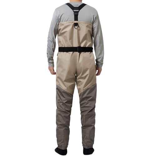 BASSDASH FW08 Men’s Breathable Waders Waterproof Fly Fishing Chest Fishing