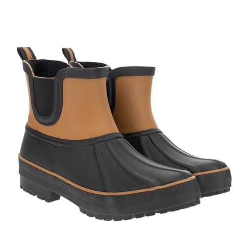 Chooka womens Waterproof Duck Chelsea Lined Rain Boot