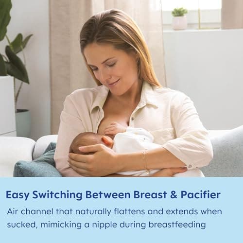 MAM Original Matte Baby Pacifiers, Binky for Boys 0-6 Months, BPA-Free Silicone Nipple, Easy to Clean, Best for Newborn Babies, Developed with Medical Experts, 2 Count Binkies with Sterilizer Case