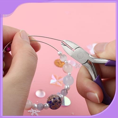 Mini Diagonal Pliers 3 Inches Wire Cutters Small Side Cutter Mini Jewelry Pliers High Hardness Wire Cable Snips Flush Cutter Snips Tools For Wire Wrapping Bending Cutting Snipping B0CJDWVLJH