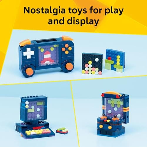LEGO Creator 3 in 1 Retro Gaming Console Building Toy for Boys & Girls - Kids Build a Console, Mini Arcade Game, or Mini Computer - Gift Idea for Gaming Fans, Ages 8+ - 31380