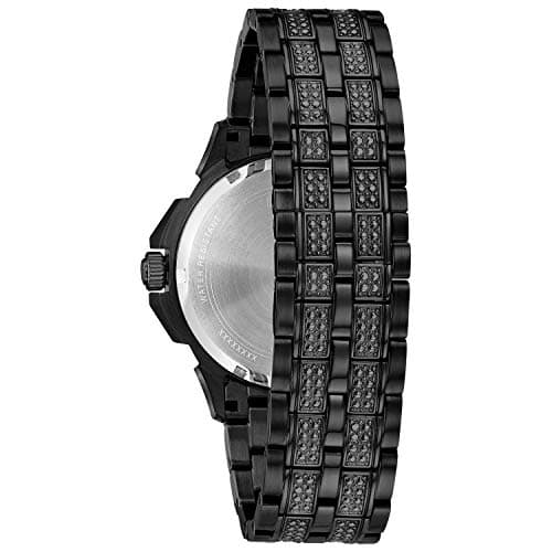 Bulova Men's Crystal Octava Chronograph Quartz Watch, Pave Crystal Dial