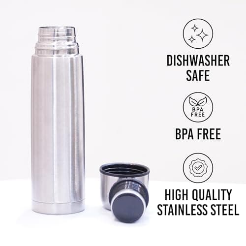 Best Stainless Steel Coffee Thermo, BPA Free, New Triple Wall Insulated, Hot & Cold for Hours. (34 OZ/1000ML)