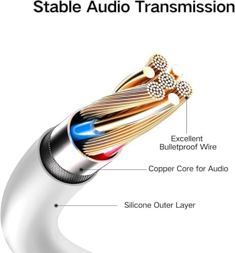 Giethob 2 Set 3.5mm Wired in-Ear Earphones - Premium Sound Quality with Mic, Perfect for Noise-Free Calls (Black & White)