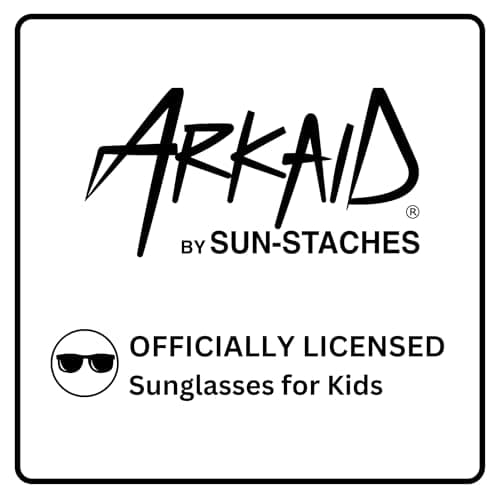 ARKAID Official Minecraft Boys Sunglasses | UV400 | One Size Fits Most Kids