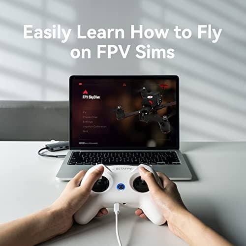 BETAFPV Cetus Pro FPV Kit with 3 Flight Modes Altitude Hold Emergency Landing Self Protection Turtle Mode, with LiteRadio 2 SE Transmitter VR02 Goggles Ready to Flight Easy for FPV Beginners