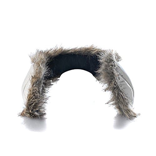 180s Down With Fur Behind The Head Ear Warmer