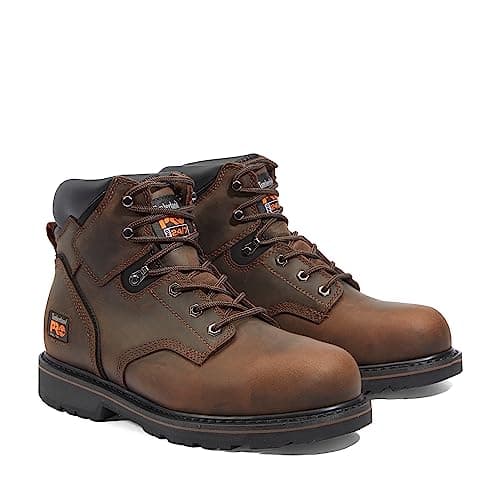 Timberland PRO Men's Pit Boss 6 Inch Steel Safety Toe Industrial Work Boot