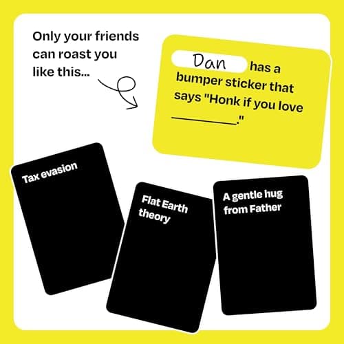 DSS Games I Hate My Friends [Hilarious Roast Party Game for Adults | Funny Friend Card Game for Game Night, Bachelorette Parties, College Parties & Girls Trips | Ages 17+ | 3+ Players]