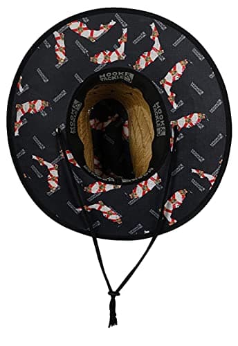 Hook & Tackle Florida Lifeguard | Fishing Stretch Fit | Straw Hat