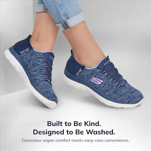 Skechers Women's Summits Dazzling Haze Hands Free Slip In Sneakers