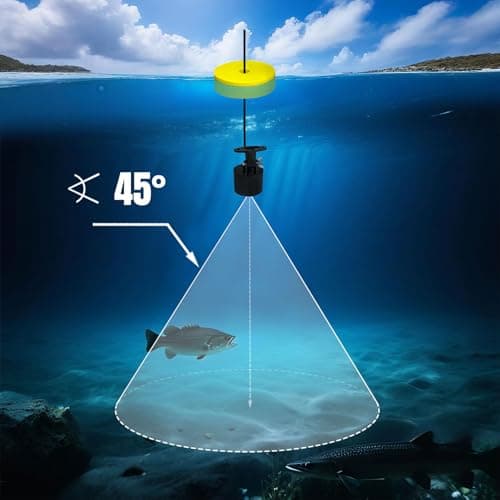 Venterior Portable Wired Fish Finder Ice Kayak Fishing Gear Water Depth Finder Handheld Fishfinder LCD Display Sonar Transducer