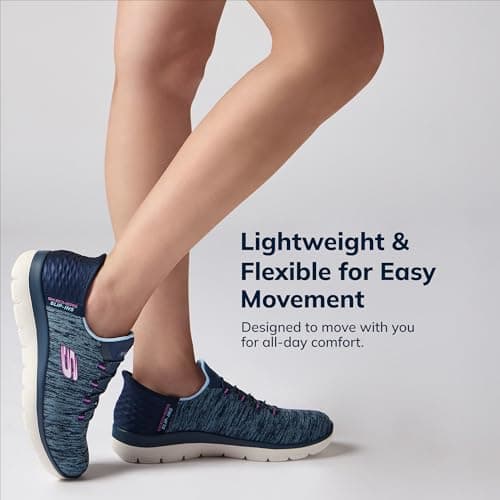 Skechers Women's Summits Dazzling Haze Hands Free Slip In Sneakers