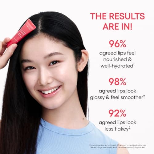 With Shea & Murumuru Butters for Hydrating, Moisturizing, Glossy, Non-Sticky Shine LANEIGE Lip Glowy Balm | Sheer Tinted Lip Treatment Balm Tube B0GPB2FY5H