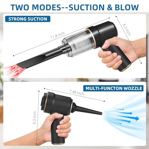 Bug Vacuum Catcher-Spider and Insect Catcher Traps for Home,Cordless Handheld Vacuum Cleaner Rechargeable Bug Catcher Strong Suction with Multifunctional Suction Nozzle for Cockroach Beetle Ant Bedbug