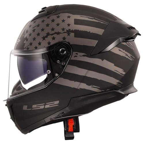 LS2 Helmets Stream II Full Face Motorcycle Helmet W/ SunShield